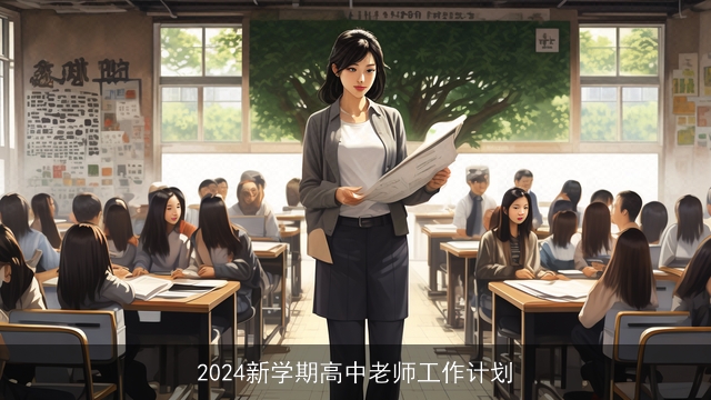 2024新学期高中老师工作计划