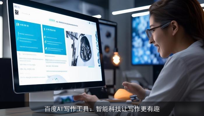 百度AI写作工具：智能科技让写作更有趣