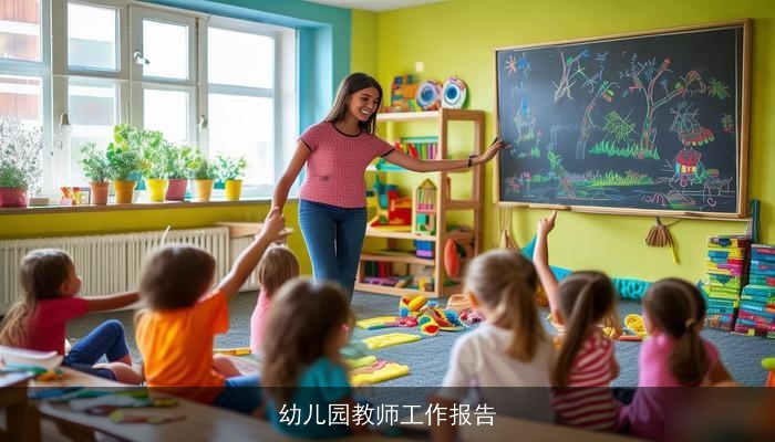 幼儿园教师工作报告