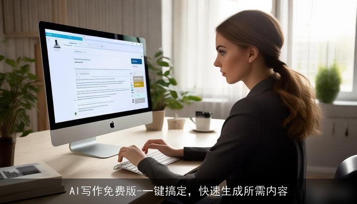 AI写作免费版-一键搞定，快速生成所需内容