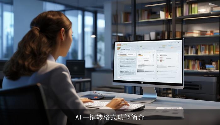AI一键转格式功能简介
