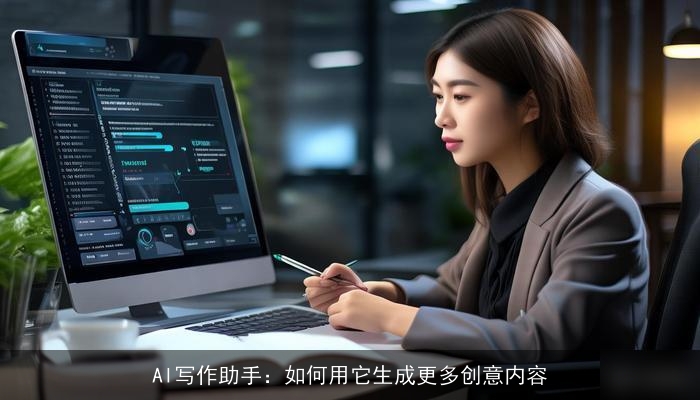 AI写作助手：如何用它生成更多创意内容