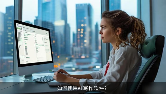 如何使用AI写作软件？
