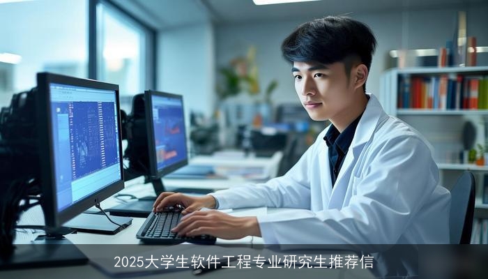 2025大学生软件工程专业研究生推荐信