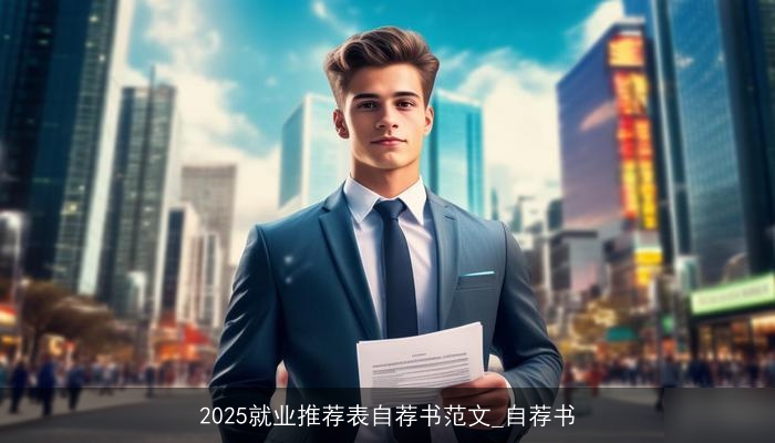 2025就业推荐表自荐书范文_自荐书