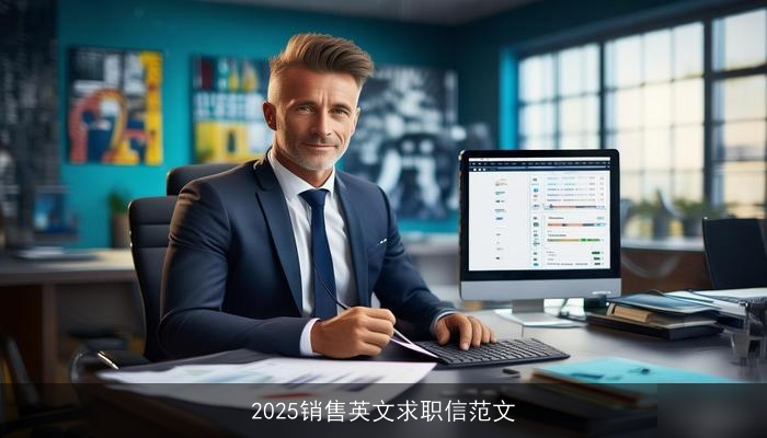 2025销售英文求职信范文