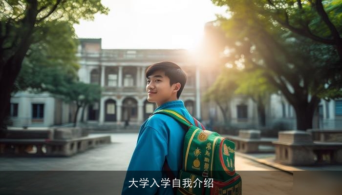 大学入学自我介绍