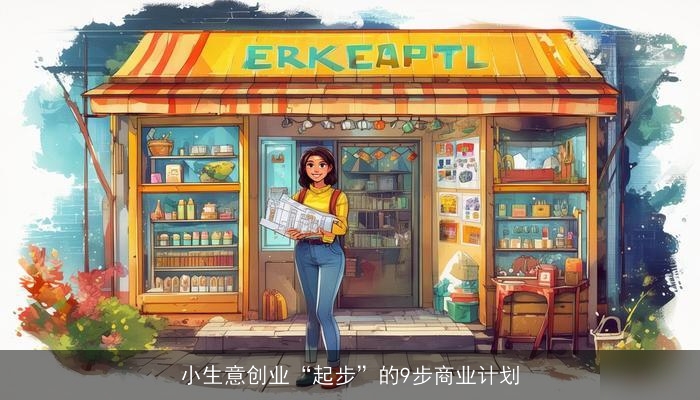 小生意创业“起步”的9步商业计划