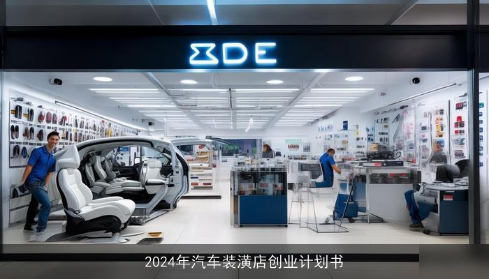 2024年汽车装潢店创业计划书