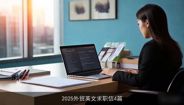 2025外贸英文求职信4篇