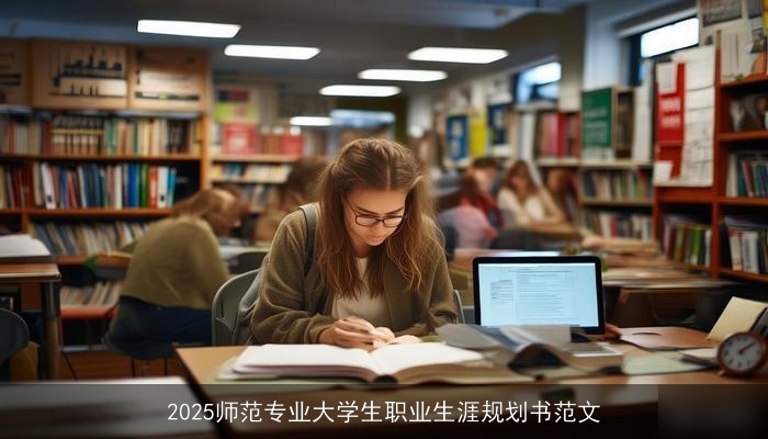 2025师范专业大学生职业生涯规划书范文