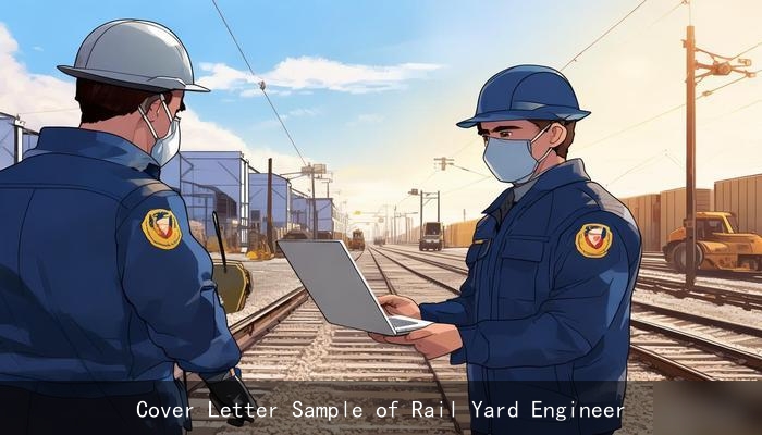 Cover Letter Sample of Rail Yard Engineer