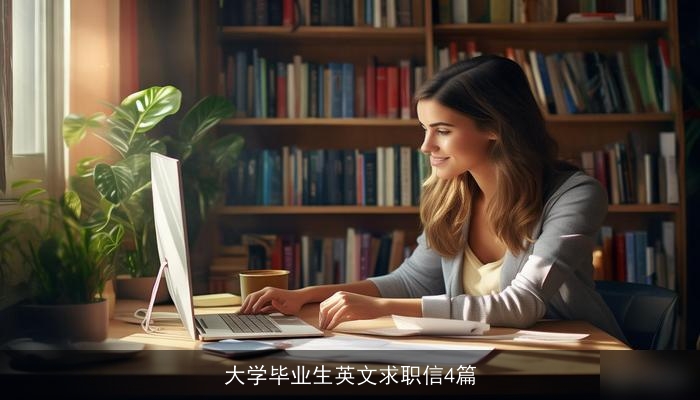 大学毕业生英文求职信4篇