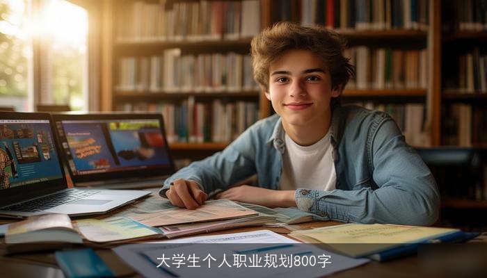 大学生个人职业规划800字