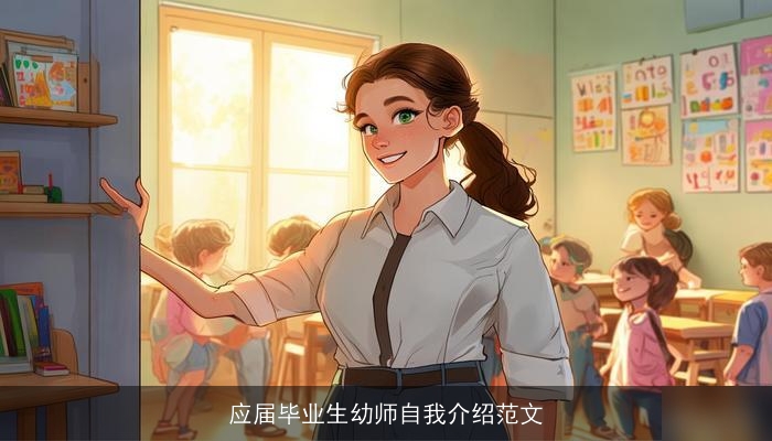 应届毕业生幼师自我介绍范文