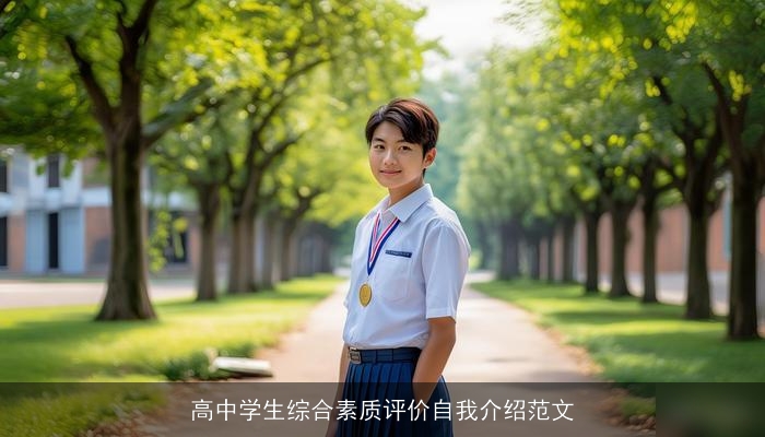 高中学生综合素质评价自我介绍范文