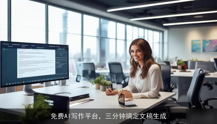 免费AI写作平台，三分钟搞定文稿生成