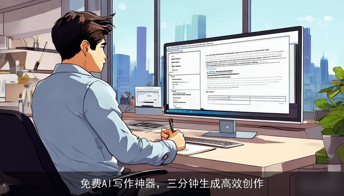 免费AI写作神器，三分钟生成高效创作