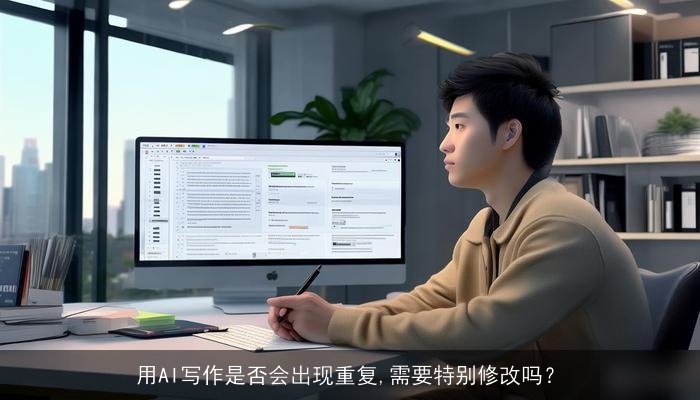 用AI写作是否会出现重复,需要特别修改吗？