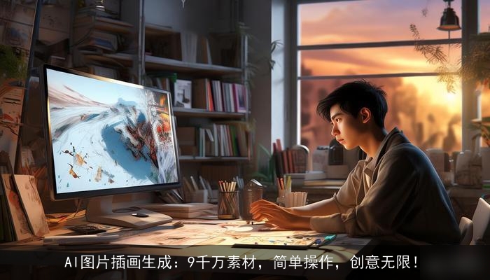 AI图片插画生成：9千万素材，简单操作，创意无限！