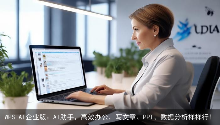 WPS AI企业版：AI助手，高效办公，写文章、PPT、数据分析样样行！