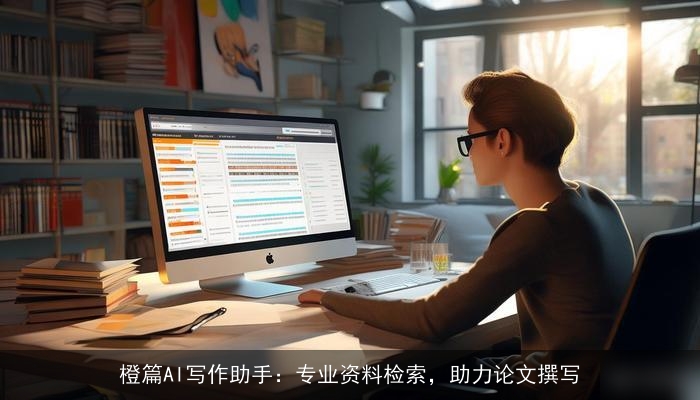 橙篇AI写作助手：专业资料检索，助力论文撰写