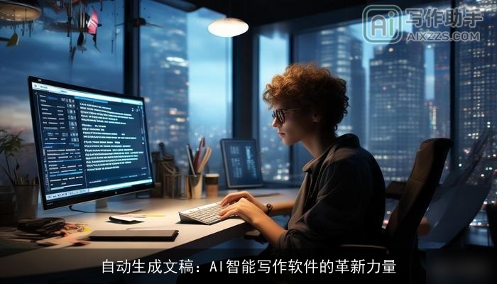 自动生成文稿：AI智能写作软件的革新力量