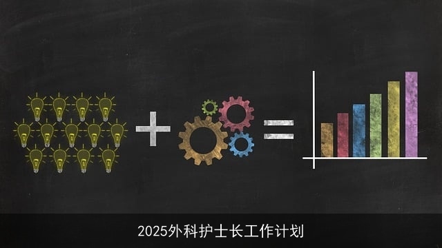 2025外科护士长工作计划：全面提升护理服务与团队建设