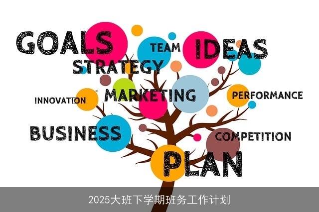 2025大班下学期班务工作计划：全面成长，共创未来