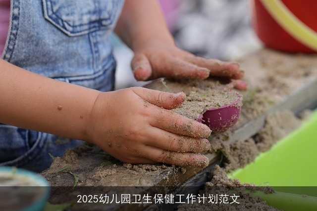 2025年幼儿园卫生保健工作计划：全方位构建幼儿健康保障体系