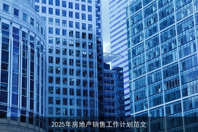 2025年房地产销售工作计划：市场分析、目标设定与策略部署