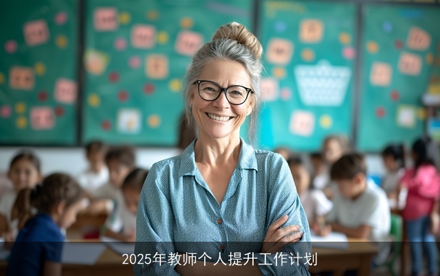 2025年教师个人成长计划：迈向卓越教师之路