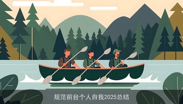  规范前台个人自我2025总结 