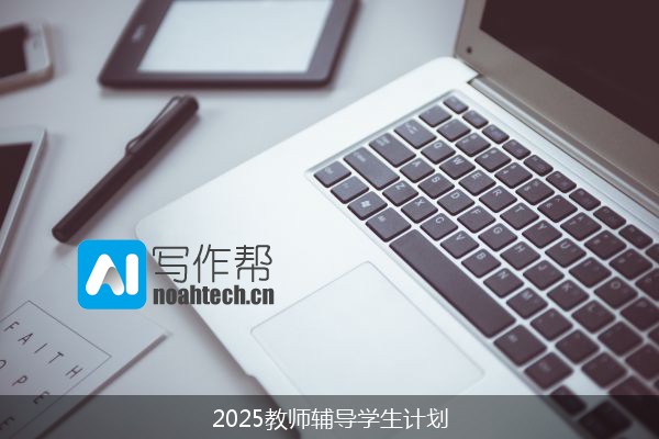 2025教师辅导学生计划