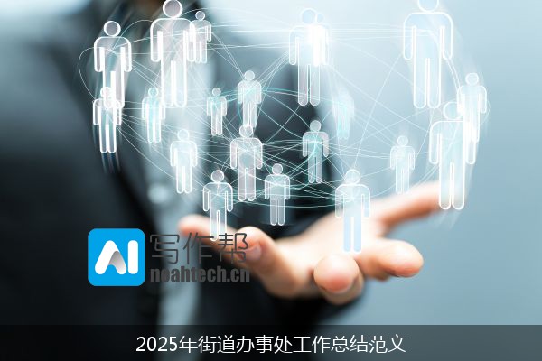 2025年街道办事处工作总结范文