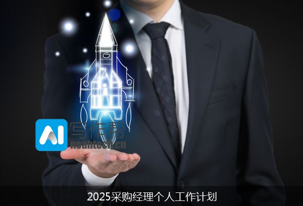 2025采购经理个人工作计划