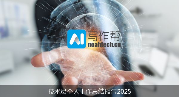 技术员个人工作总结报告2025