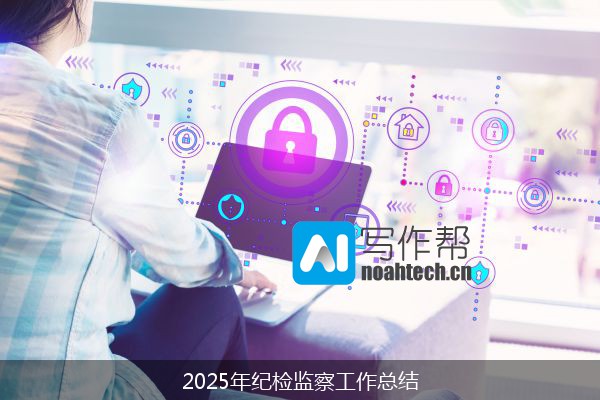 2025年纪检监察工作总结