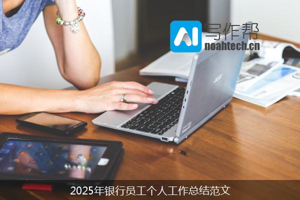 2025年银行员工个人工作总结范文