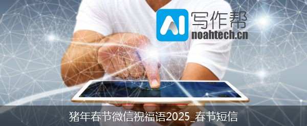 猪年春节微信祝福语2025_春节短信