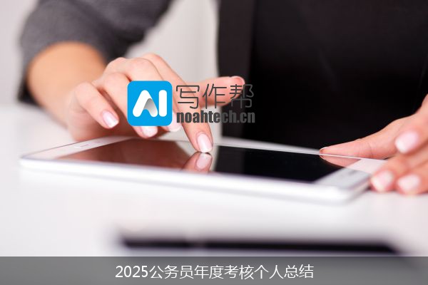 2025公务员年度考核个人总结