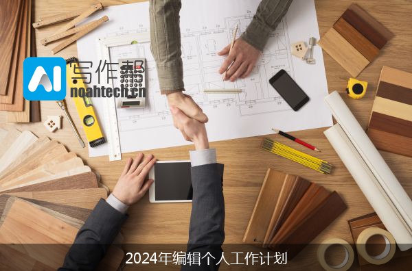 2024年编辑个人工作计划