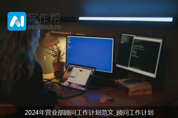 2024年营业部顾问工作计划范文_顾问工作计划