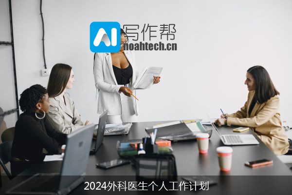 2024外科医生个人工作计划