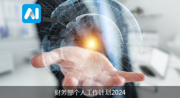 财务部个人工作计划2024