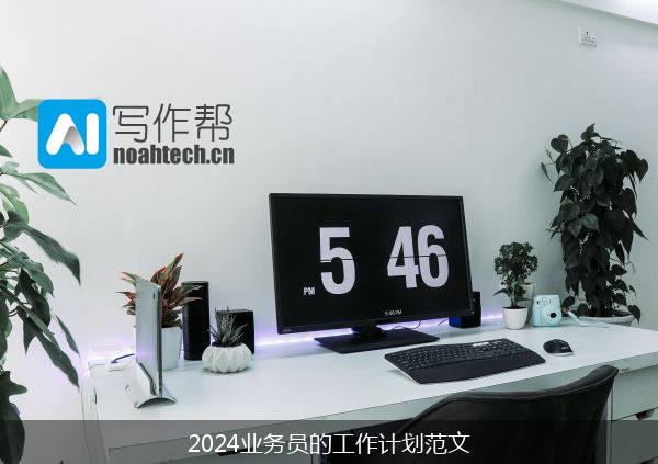 2024业务员的工作计划范文