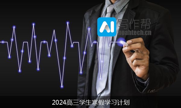 2024高三学生寒假学习计划