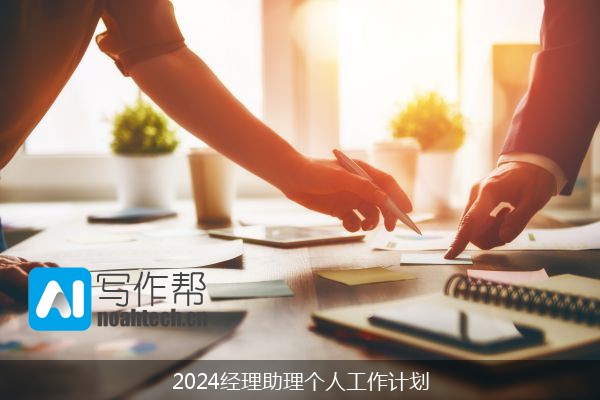 2024经理助理个人工作计划