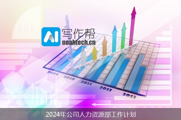 2024年公司人力资源部工作计划